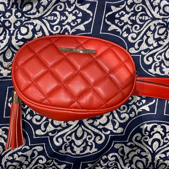 Red aldo belt bag - Picture 1 of 7